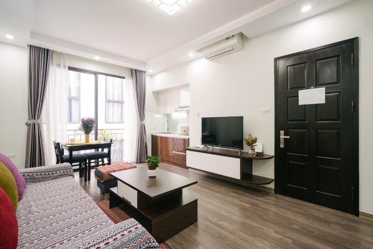 Luck Apart 01 - Tay Ho Hanoi One Bedroom Apartment! Bagian luar foto